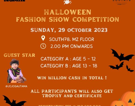 HALLOWEEN FASHION SHOW COMPETITION : OCT 29TH 2023