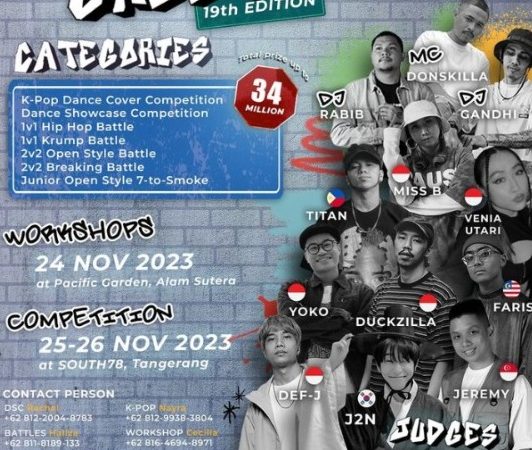 BODY GROOVE 19TH EDITION : 25-26 NOV 2023