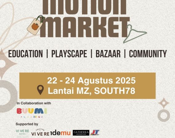 Motion Market is Coming to Gading Serpong! Experience BUUMI Play to Go, FREE Body Combat, Tamiya Race & Exciting Bazaar in One Day!